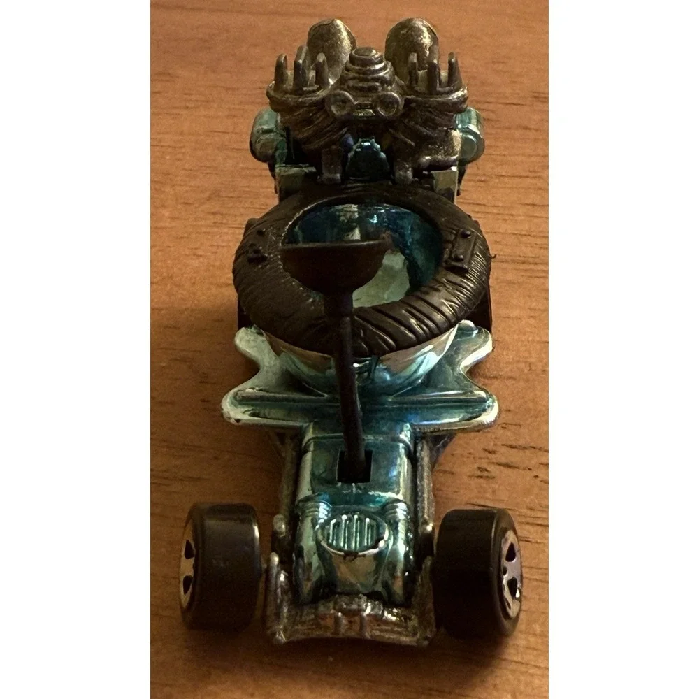 Hot Wheels Hot Seat Toilet Blue Mattel 1997 Vintage Die‎ Cast. Loose
